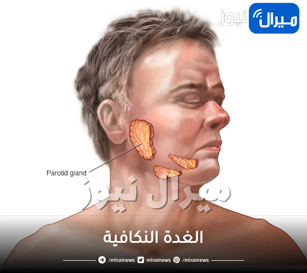 الغدة النكافية أعراضها وطرق علاجها