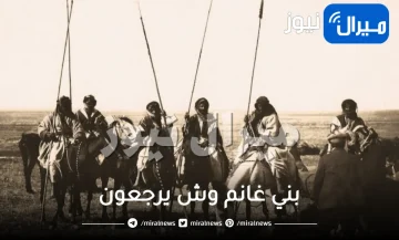 بني غانم وش يرجعون