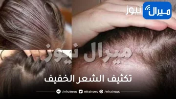 تكثيف الشعر الخفيف .. تعرفي على أبرز الطرق الطبيعية