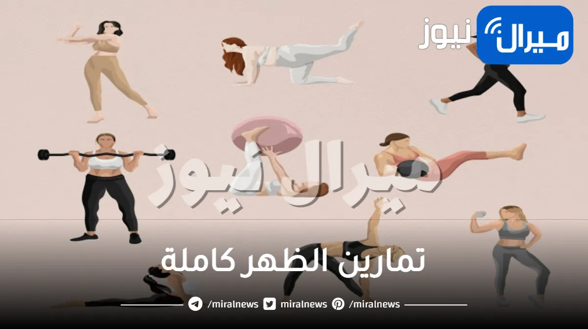 كل ما يخص تمارين الظهر كاملة