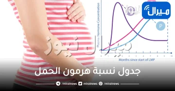 جدول نسبة هرمون الحمل .. وتحليل الحمل الرقمي