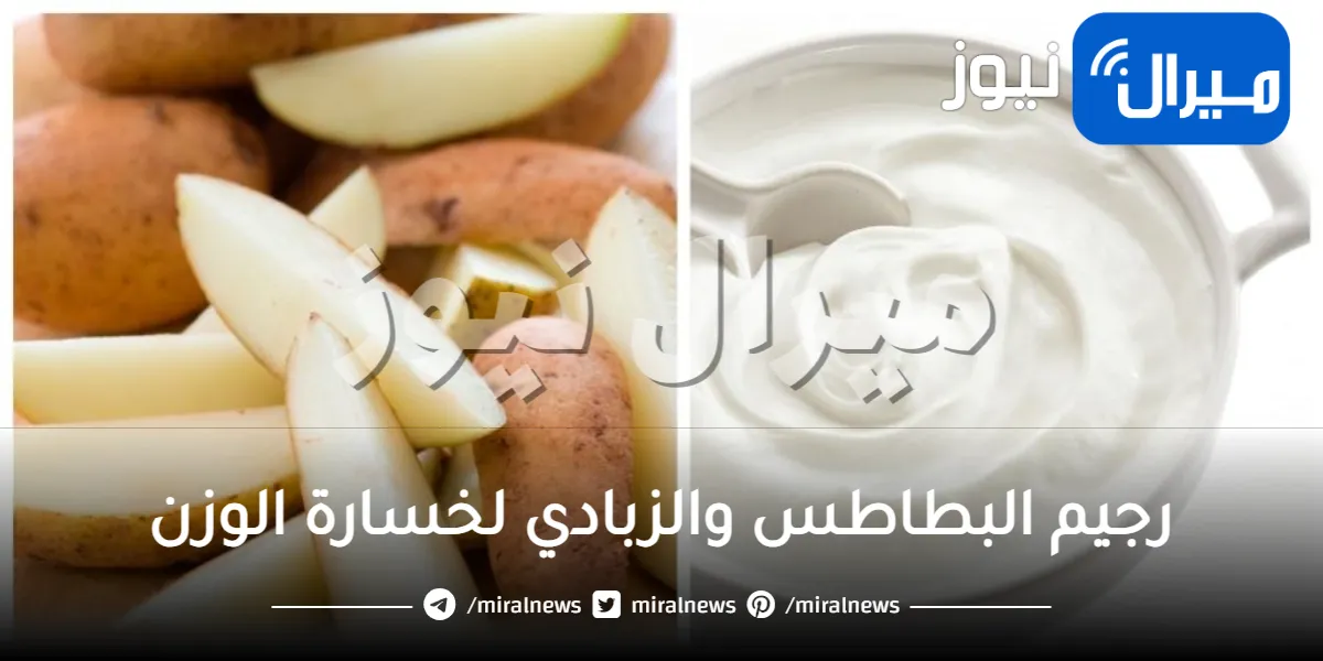 رجيم البطاطس والزبادي لخسارة الوزن