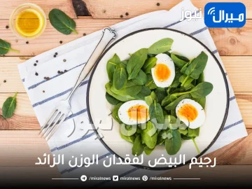 رجيم البيض لفقدان الوزن الزائد