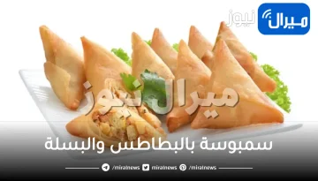 طريقة عمل سمبوسة بالبطاطس والبسلة