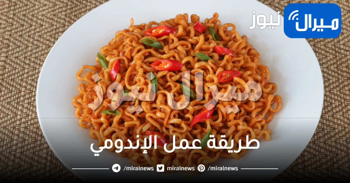 طريقة عمل الإندومي