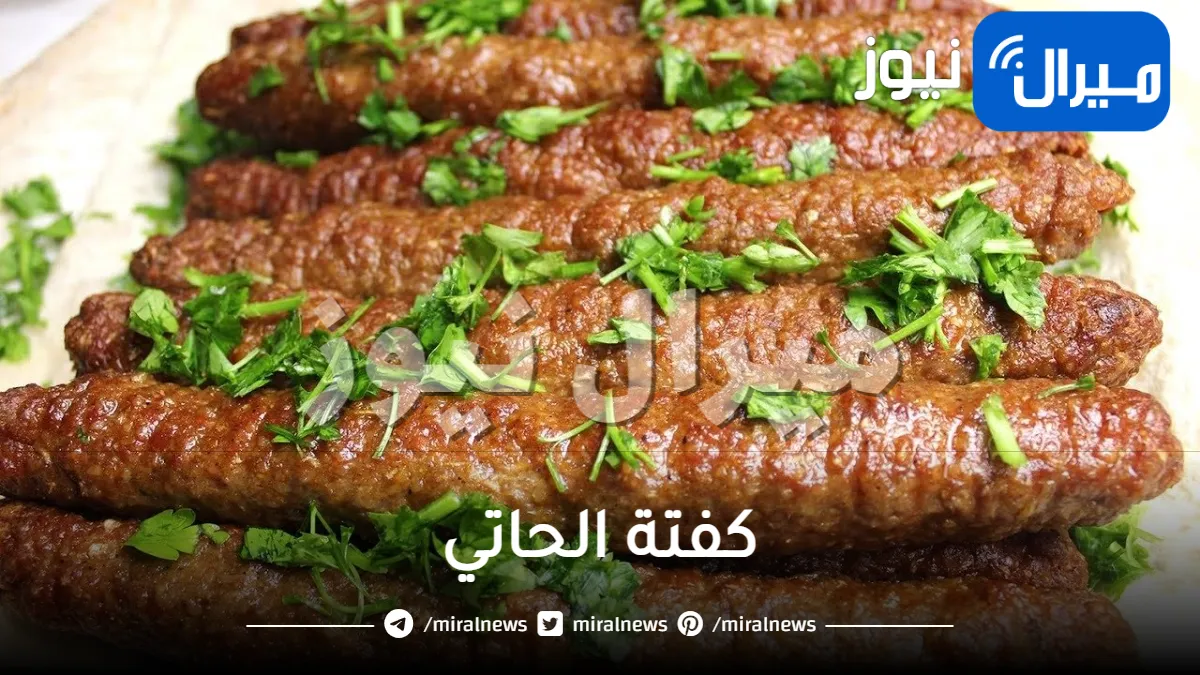 كفتة الحاتي الأصلية بالفرن مشوية البيتي على طريقة المحلات