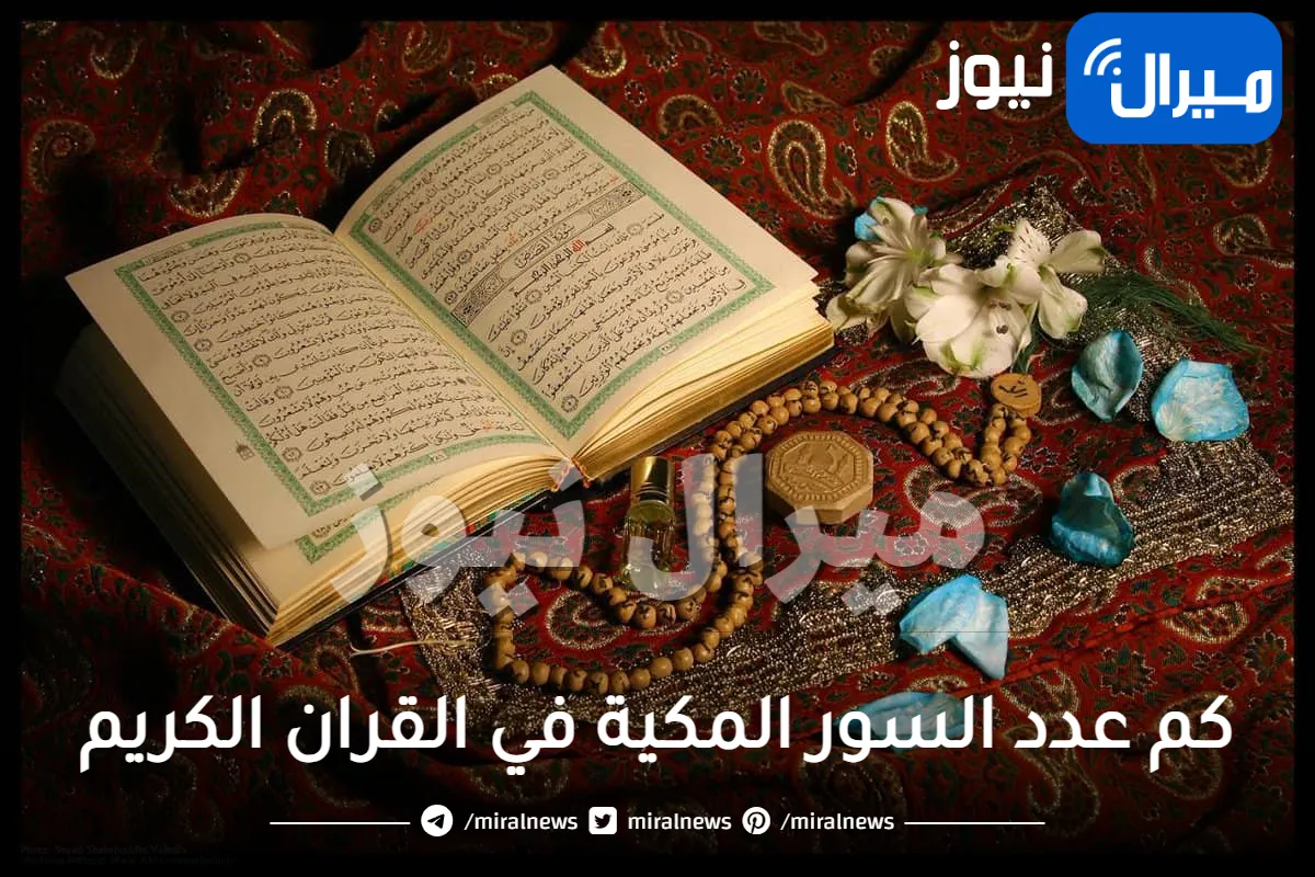 كم عدد السور المكية في القران الكريم