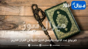 كم يبلغ عدد الانبياء والرسل الذين ذكروا في القران الكريم