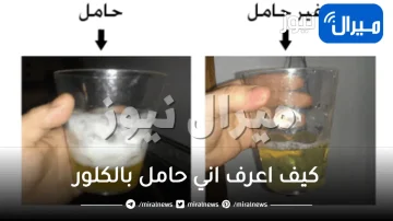 كيف اعرف اني حامل بالكلور