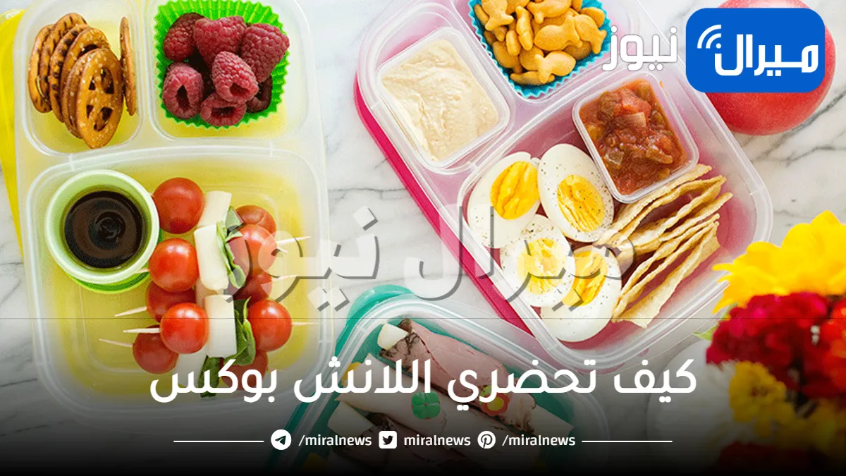 كيف تحضري اللانش بوكس لأطفالك بسهولة