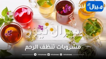 مشروبات تنظف الرحم في البيت بمكونات طبيعية ونتيجة هائلة