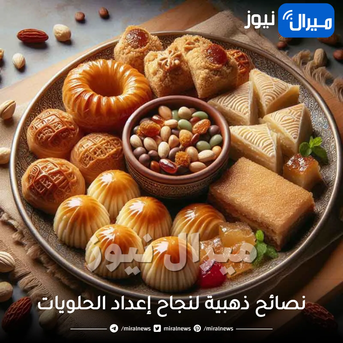 5 نصائح ذهبية لنجاح إعداد الحلويات في المنزل