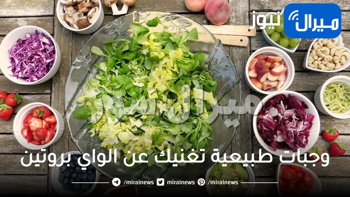 وجبات طبيعية تغنيك عن الواي بروتين”مصل اللبن”والبروتينات الأخري