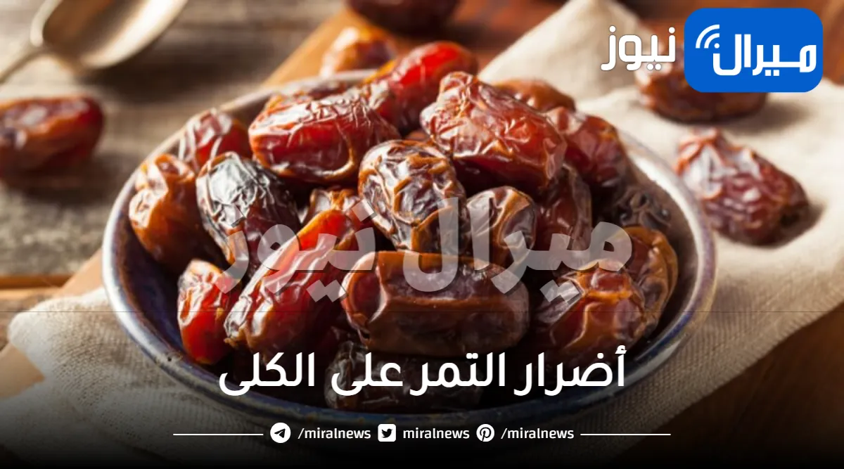 أضرار التمر على الكلى