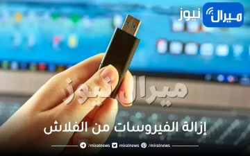 ماهي طريقة إزالة الفيروسات من الفلاش بدون برامج