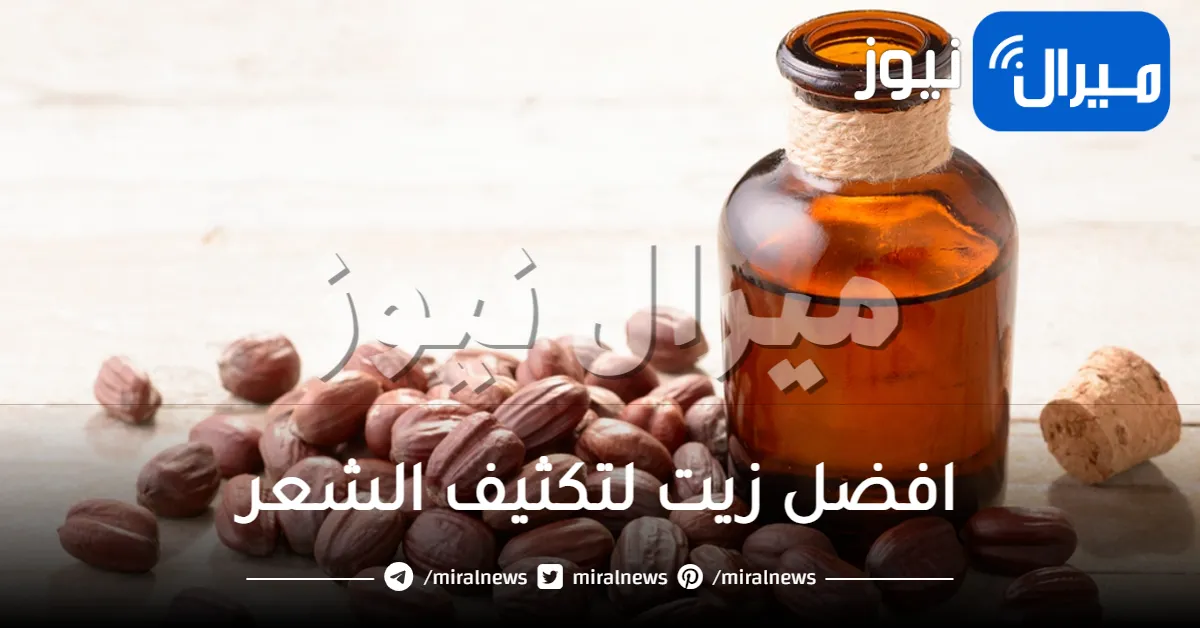 ما افضل زيت لتكثيف الشعر..طبيعي