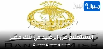 طرق الاستعلام عن الرصيد في بنك مصر