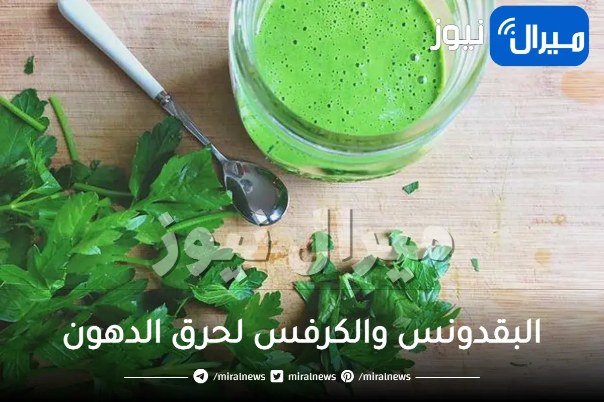 البقدونس والكرفس لحرق الدهون والشحوم لجسم مثالي بدون سمنة