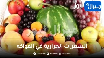 جدول السعرات الحرارية في الفواكه