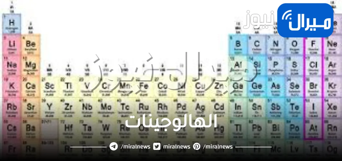 الهالوجينات