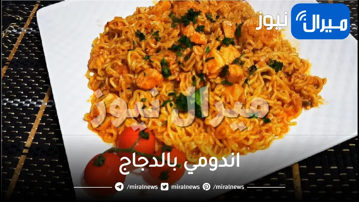 اندومي بالدجاج