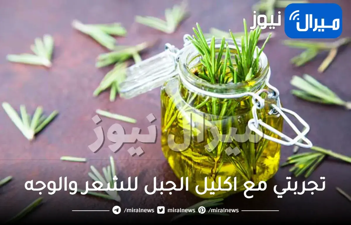 تجربتي مع اكليل الجبل للشعر والوجه في 5 خطوات احصلي على نتائج مضمونة