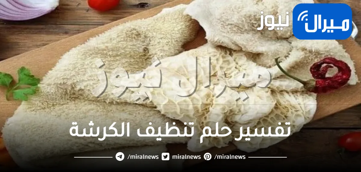 ما هو تفسير حلم تنظيف الكرشة