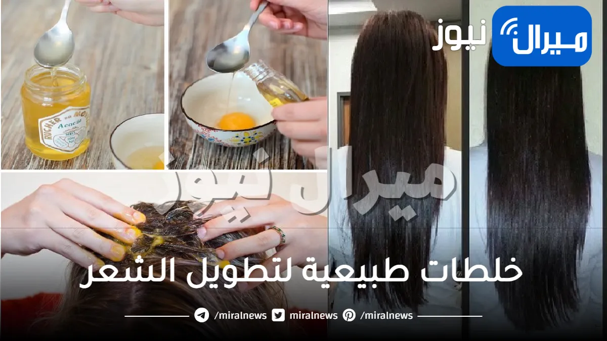 أسرع 18 خلطة منزلية لتطويل الشعر