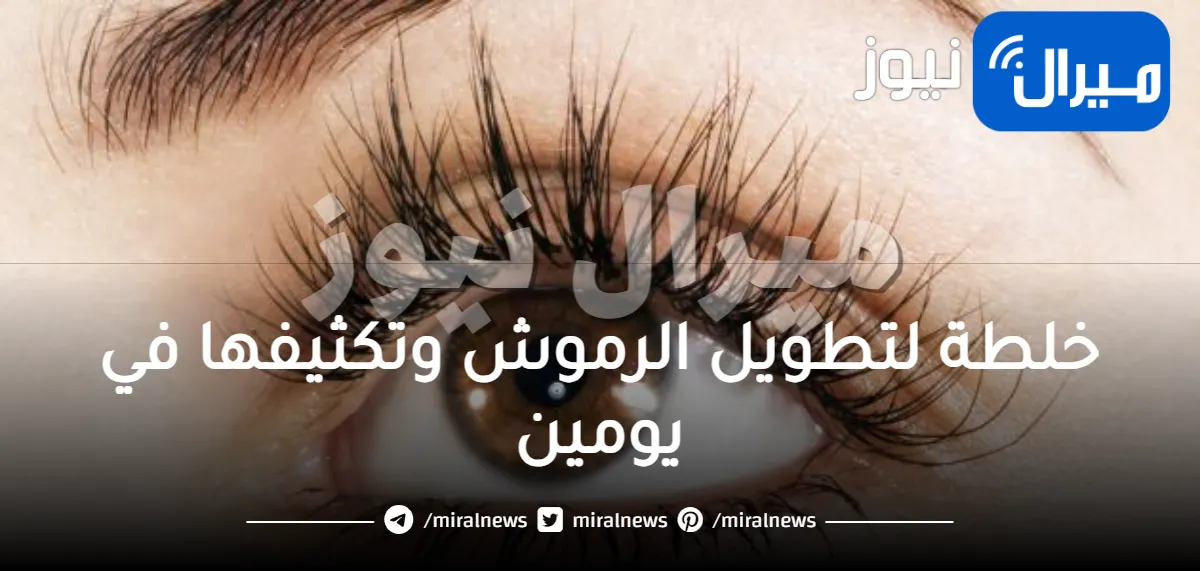 خلطة لتطويل الرموش وتكثيفها في يومين مجربة لجمال عيونك
