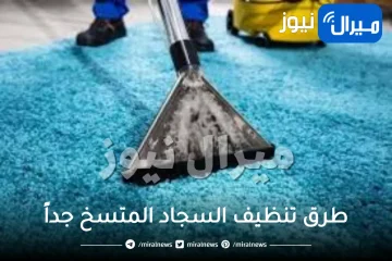 طرق تنظيف السجاد المتسخ جداً