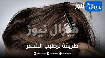 طريقة ترطيب الشعر بسهولة في المنزل لشعر ناعم وقوي