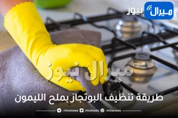 طريقة تنظيف البوتجاز بملح الليمون