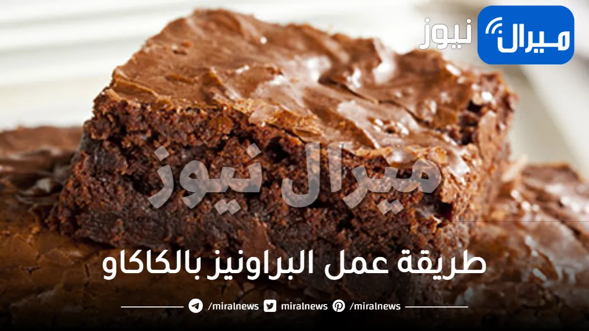 طريقة عمل البراونيز بالكاكاو