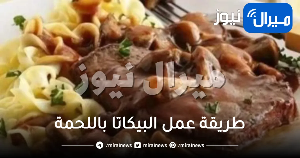 طريقة عمل البيكاتا باللحمة