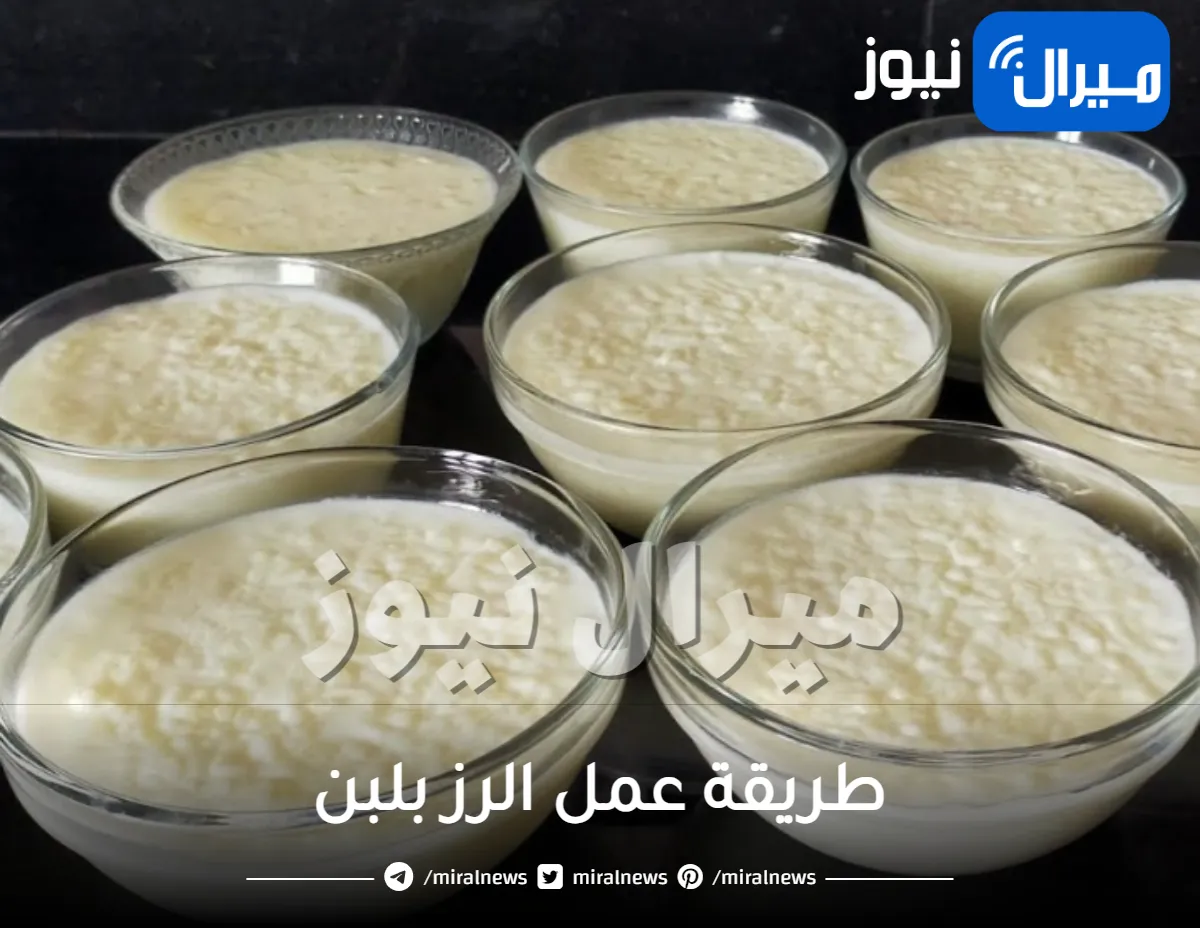 طريقة عمل الرز بلبن زي المحلات