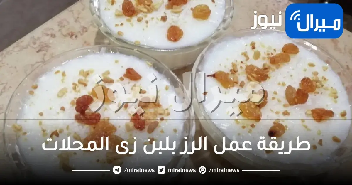 طريقة عمل الرز بلبن زى المحلات