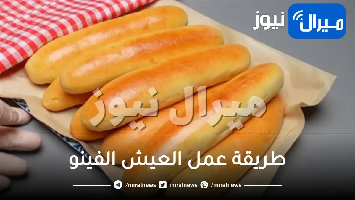 طريقة عمل العيش الفينو