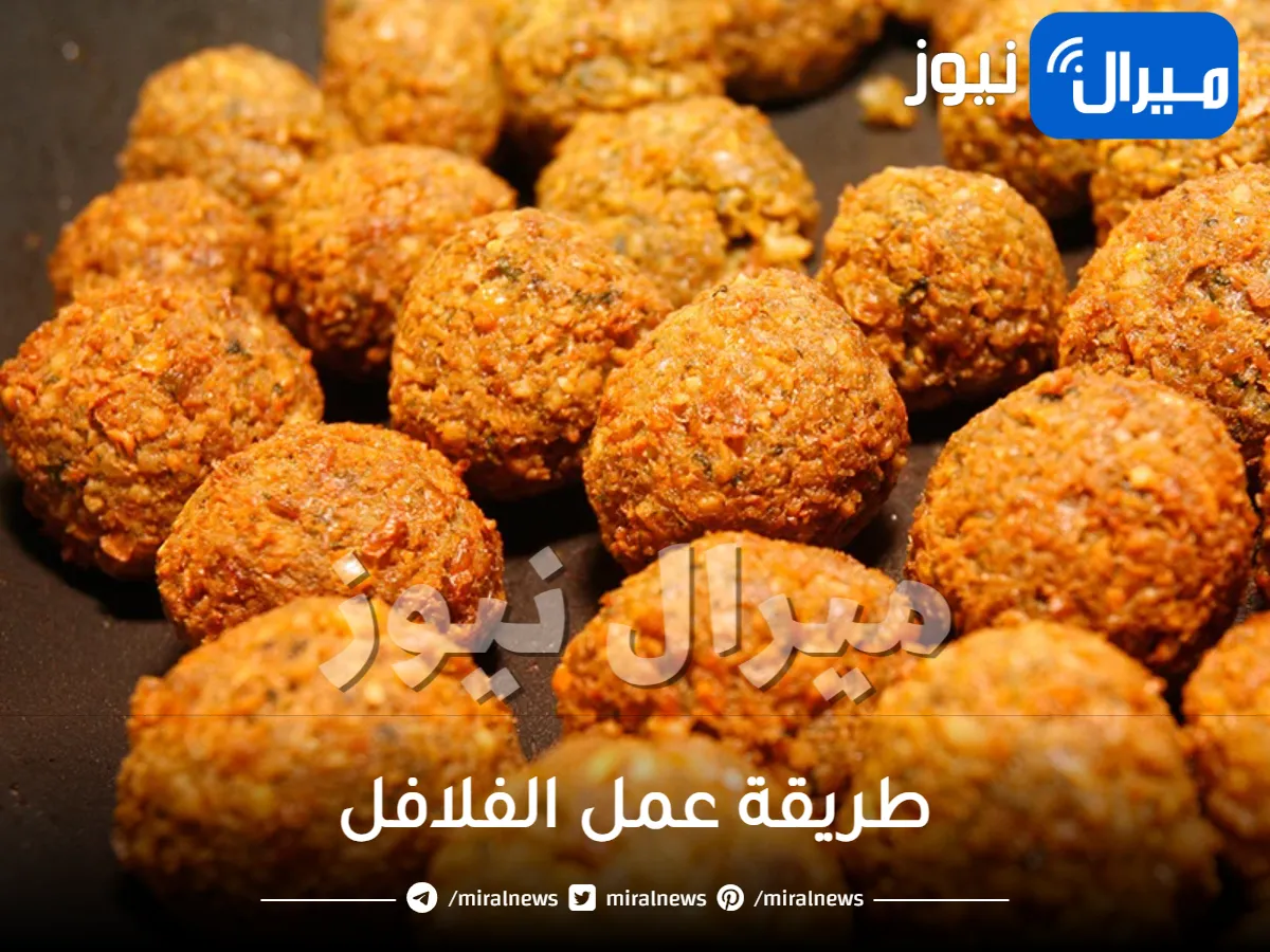 طريقة عمل الفلافل