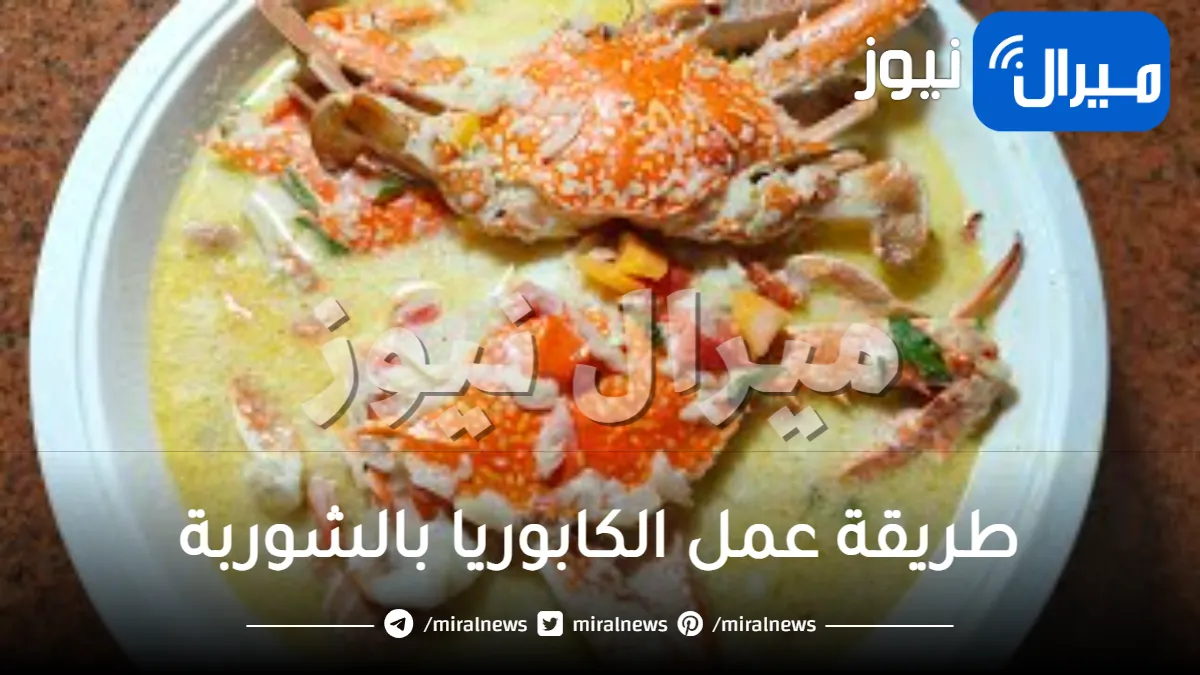طريقة عمل الكابوريا بالشوربة