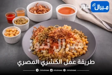 طريقة عمل الكشري المصري خطوة بخطوة زي بتاع المحلات