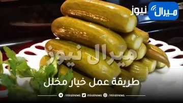 طريقة عمل خيار مخلل