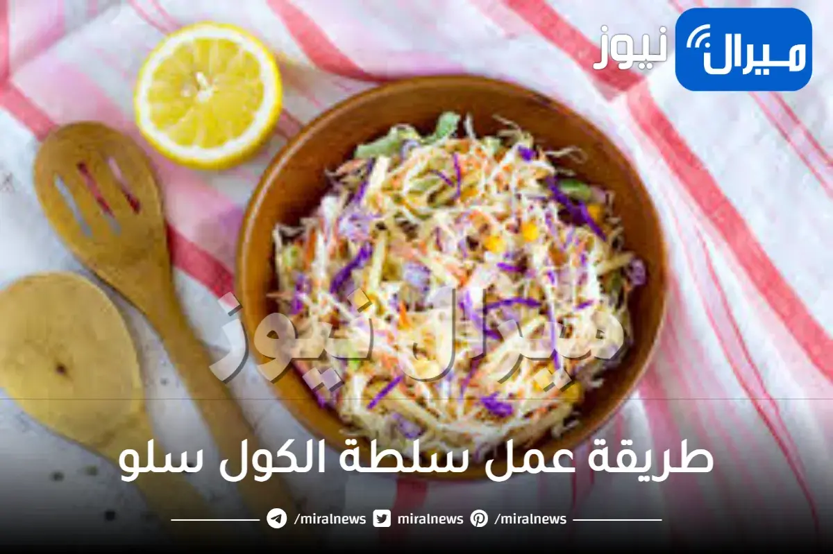 طريقة عمل سلطة الكول سلو