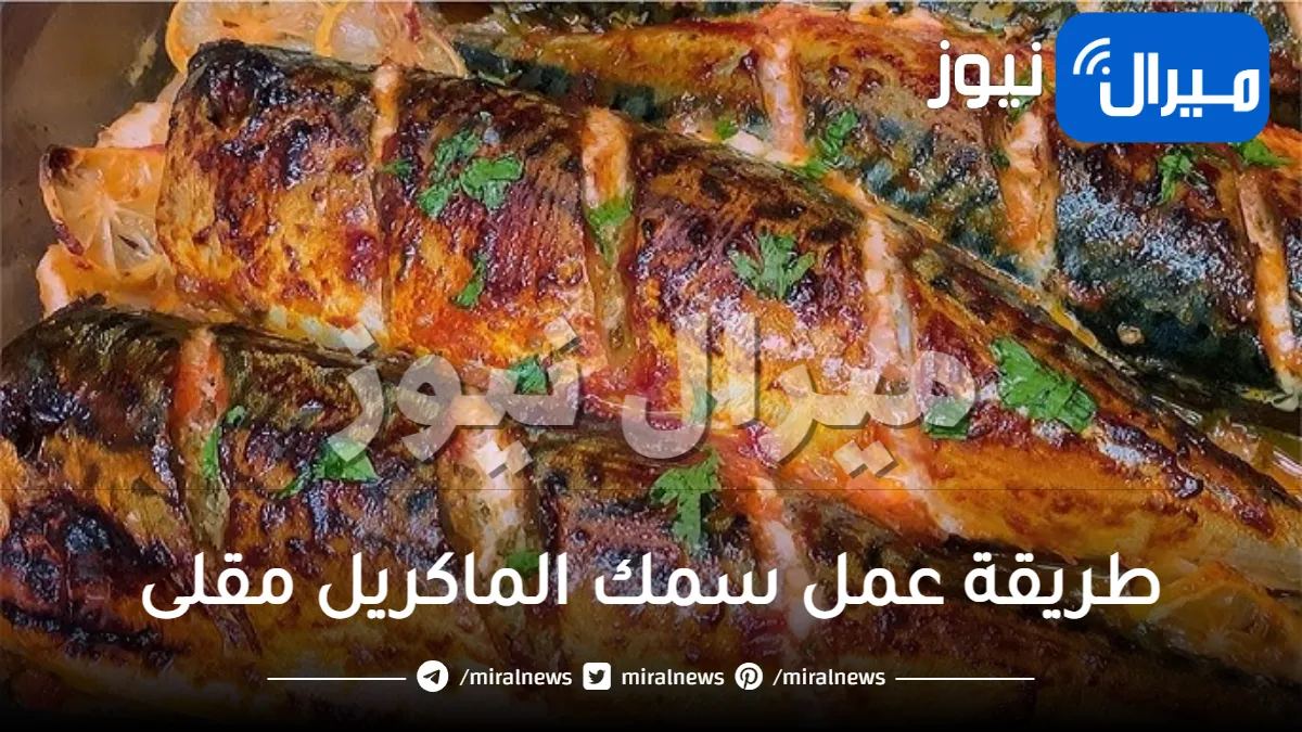 طريقة عمل سمك الماكريل مقلى وسر القرمشة اللذيذة