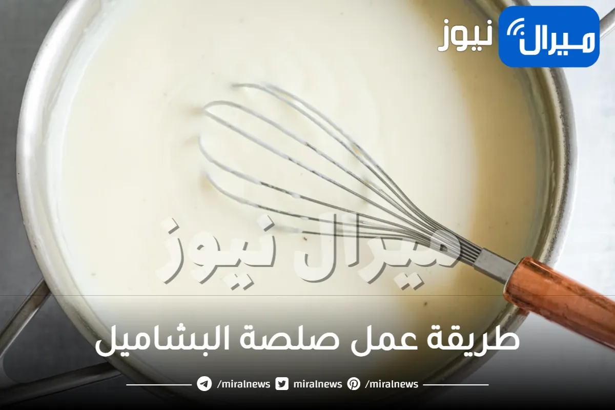 طريقة عمل صلصة البشاميل