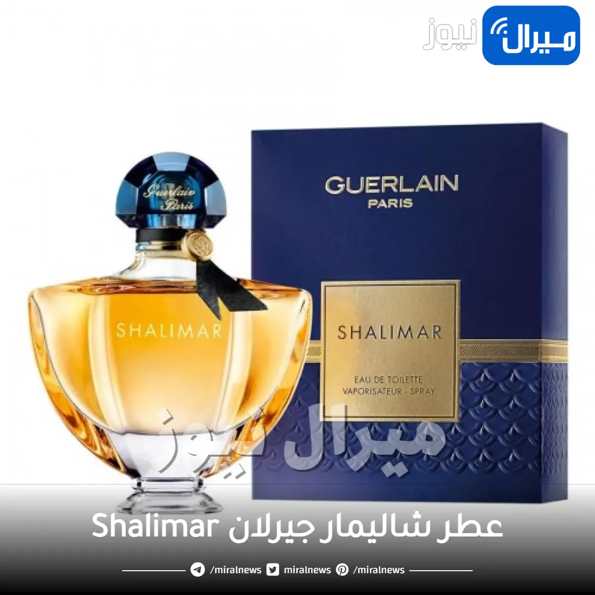 عطر شاليمار جيرلان Shalimar للنساء الباحثات عن الاناقة