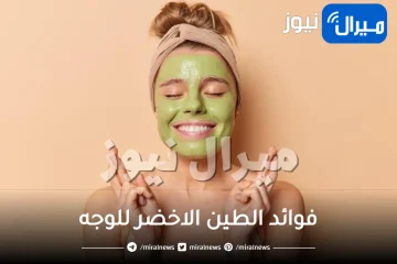 فوائد الطين الاخضر للوجه