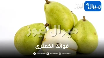 فوائد الكمثرى