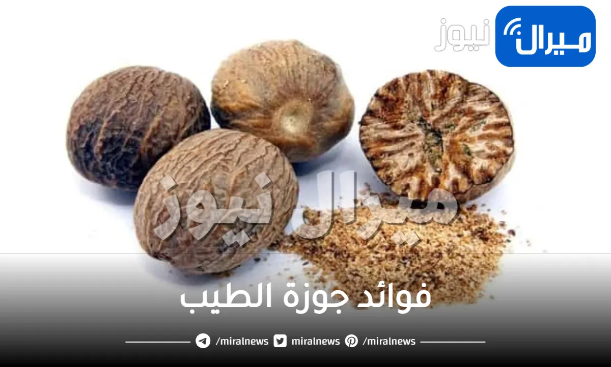 25 فائدة من فوائد جوزة الطيب الصحية والجمالية
