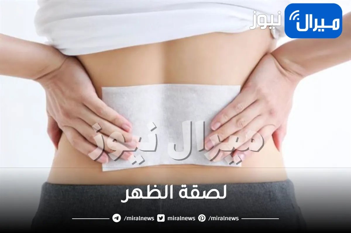 لصقة الظهر