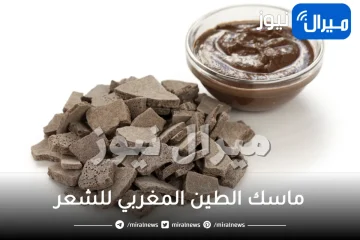 ماسك الطين المغربي للشعر